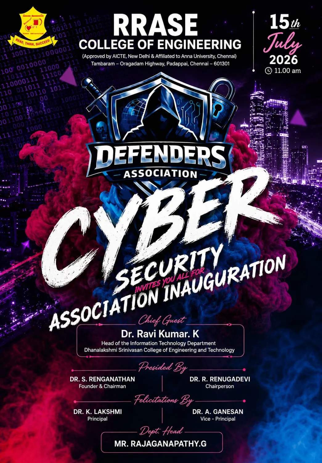 Cyber Defenders Association Inauguration
