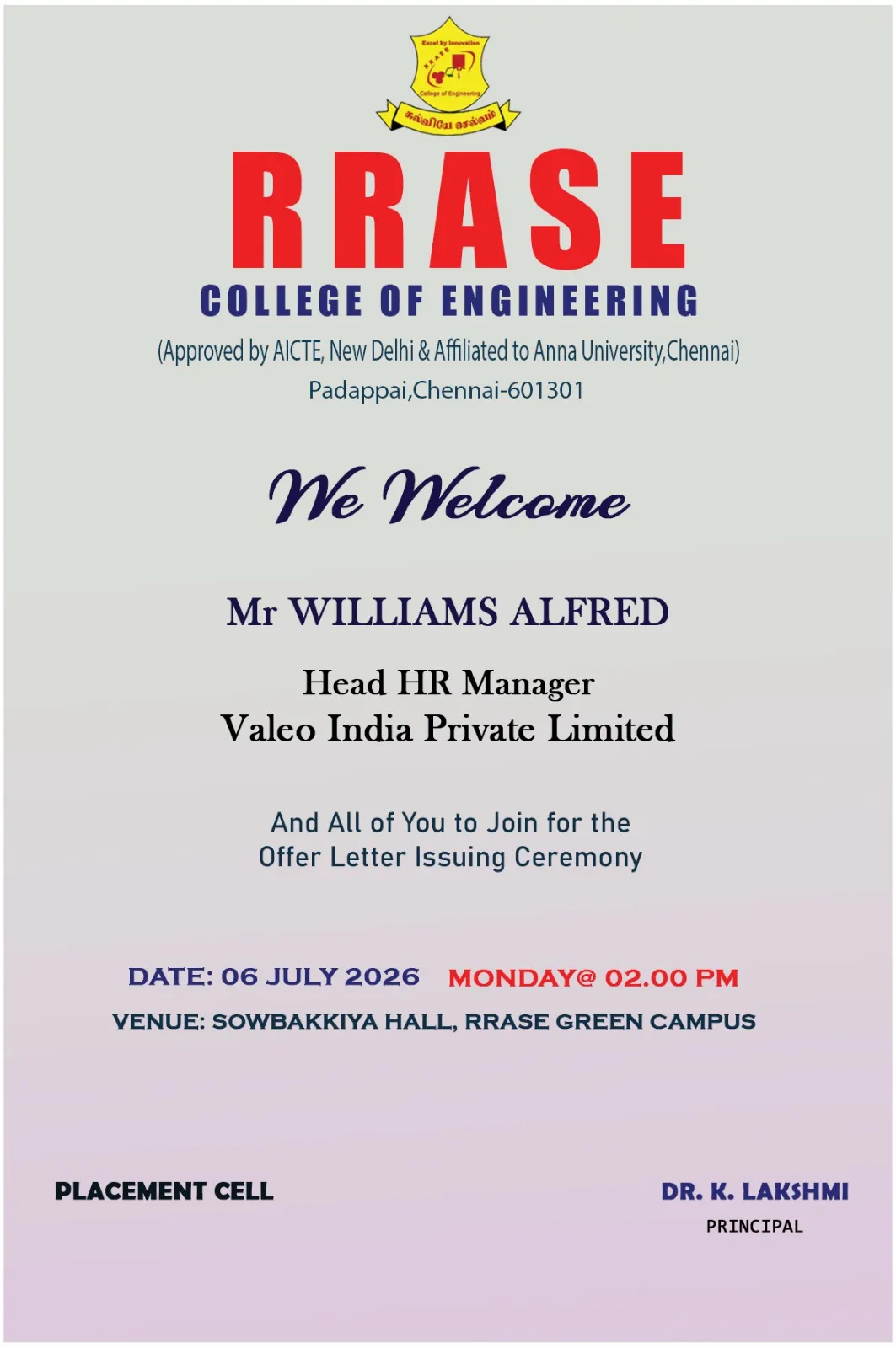Offer Letter Issuing Ceremony